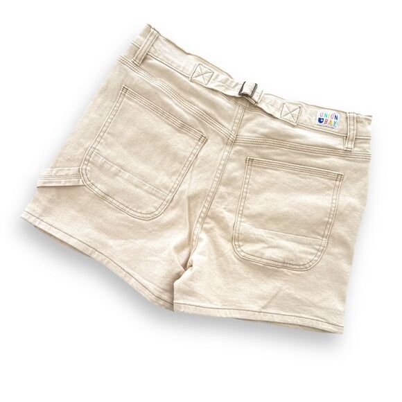 UnionBay Eli Carpenter Shorts Retro Dropcloth Color Distressed Jrs Sz 9‎ NWT - Picture 4 of 10